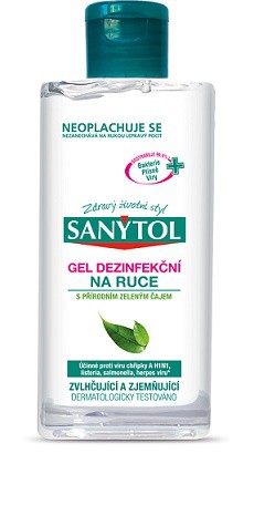 Sanytol dezinfekční gel 75ml | Čistící, dezinf.prostř., dezodoranty - Dezi. přípravky